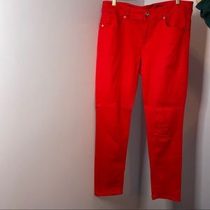Cache Red Stretch Denim 12